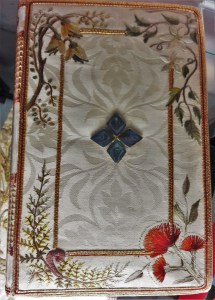 One of the royal prayer books used by the Queen during the 1954 service